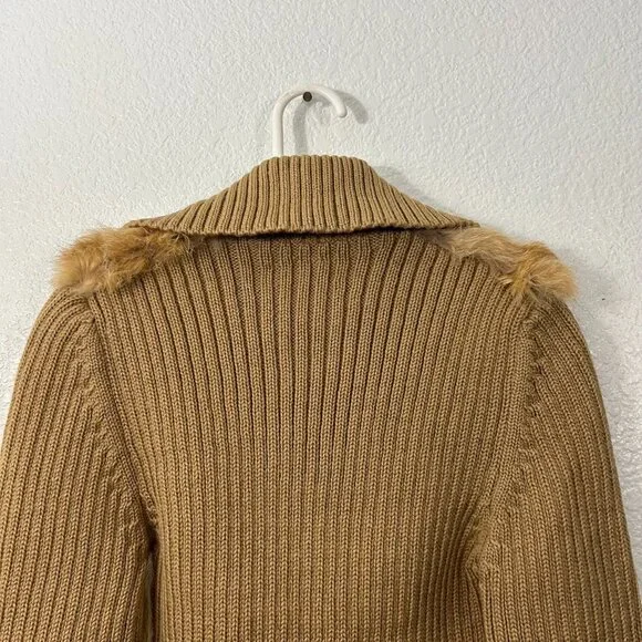 Vintage NC Candido Firenze Wool Lapin Jacket Rabbit Fur - Picture 6 of 6